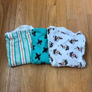 Never used, bundle of 3, Rosie Pope baby blankets